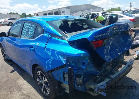 2021 Nissan Sentra Sv Xtronic Cvt из США, поврежденный, VIN 3N1AB8CV9MY313308